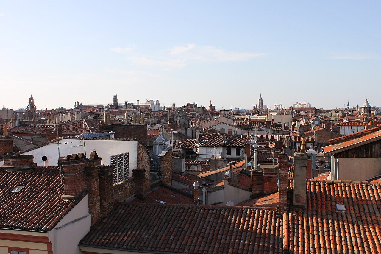 Toitures et habitat de Toulouse — photographie d’illustration